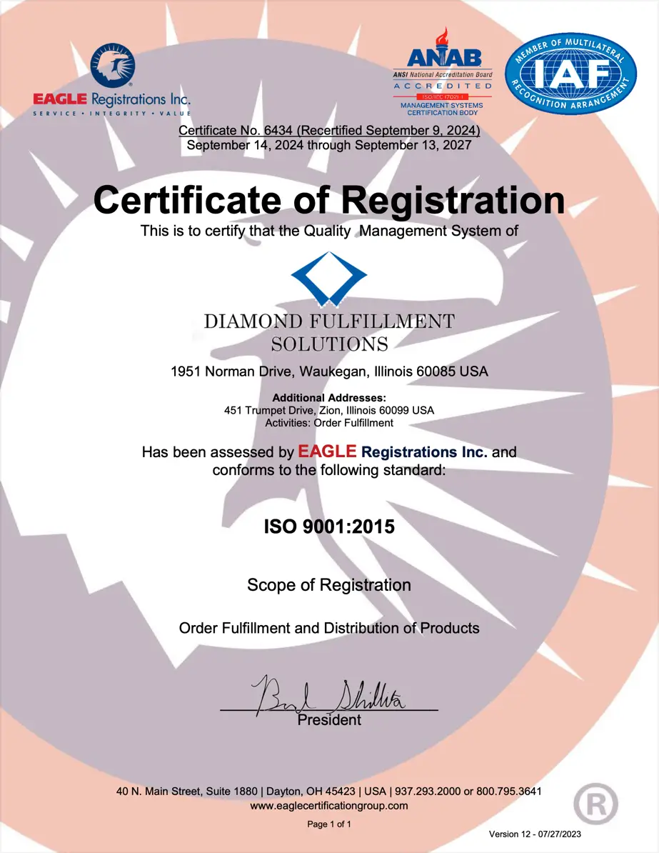 ISO Certification