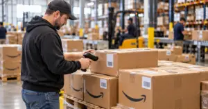 scanning fnsku code amazon